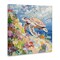 Stupell Industries Vivid Turtle Amidst Reef Canvas By LSR Creative Studio